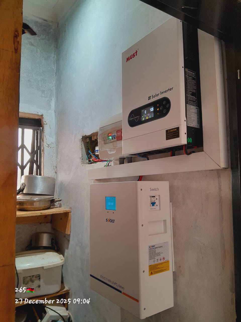 Backup system installed 2025